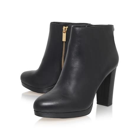 michael kors platform boots|michael kors black bootie.